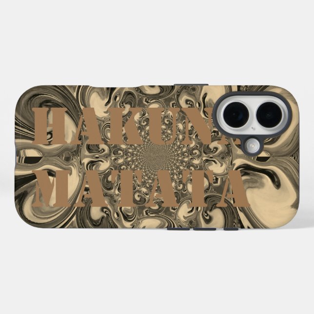 Coques Case-Mate iPhone Hakuna Matata (Verso (horizontal))