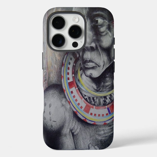 Coques Case-Mate iPhone Hakuna Matata avec Lions et Masai.jpg (Verso)
