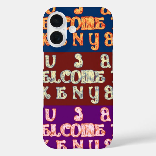 Coques Case-Mate iPhone Hakuna Matata Bienvenue au Kenya.png (Verso)