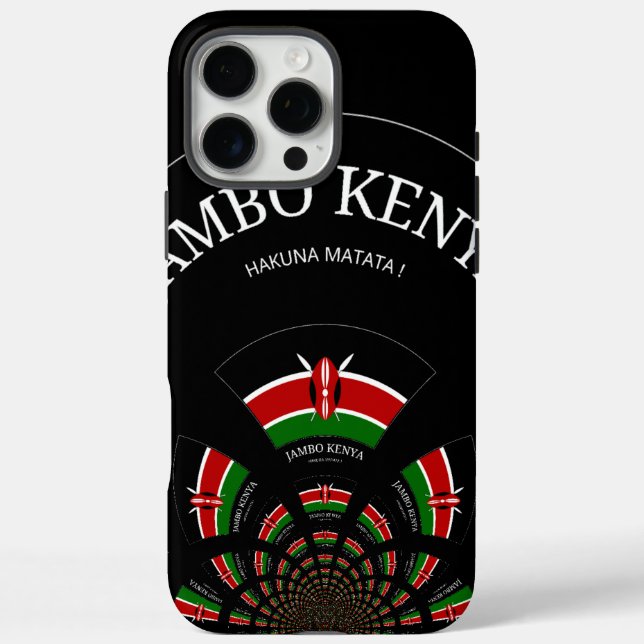 Coques Case-Mate iPhone Hakuna Matata Jambo Kenya (Verso)