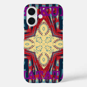 Coques iPhone 16 Hakuna Matata Texte Hope Art Abstrait Design d'imp