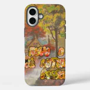 Coques iPhone 16 Plus Hakuna vintage frais Matata ont un Autum frais