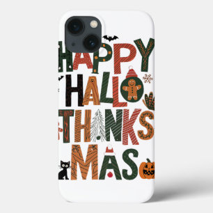 Case-Mate iPhone Case HalloThanksMas Perfect Holiday Fun Fun