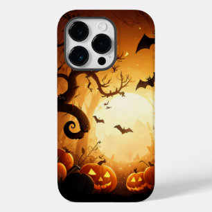 Coque Pour iPhone 14 Pro Halloween/chauve-souris/Citrouille/automne