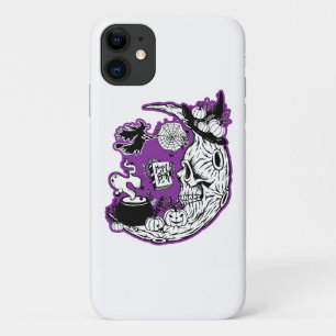 Case-Mate iPhone Case Halloween Croissant Lune crâne de sorcière