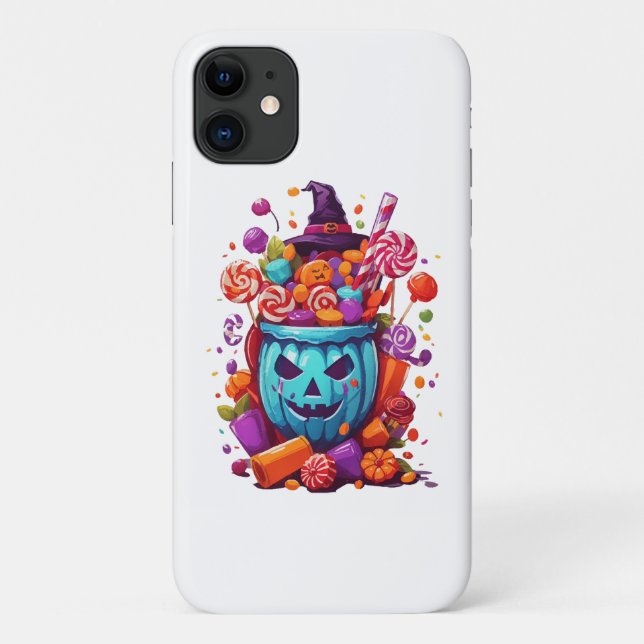 Coques Case-Mate iPhone Halloween drôle  (Dos)