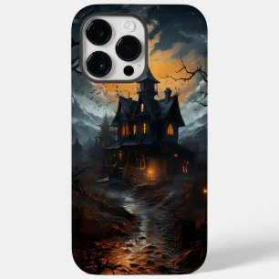 Coque Pour Pour iPhone 14 Pro Max Halloween éffrayant Haunted House