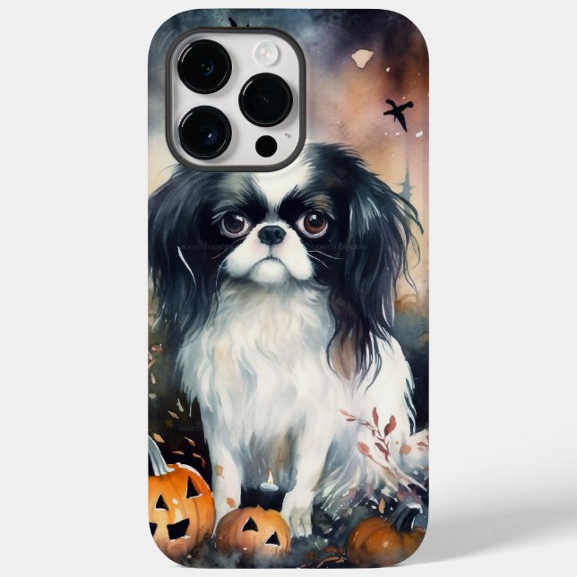 Coques Case-Mate iPhone Halloween japonais chinois avec la peur Citrouille (Verso)