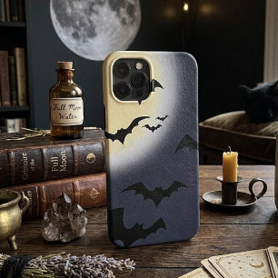 Case-Mate iPhone Case Halloween pleine lune avec chauves-souris