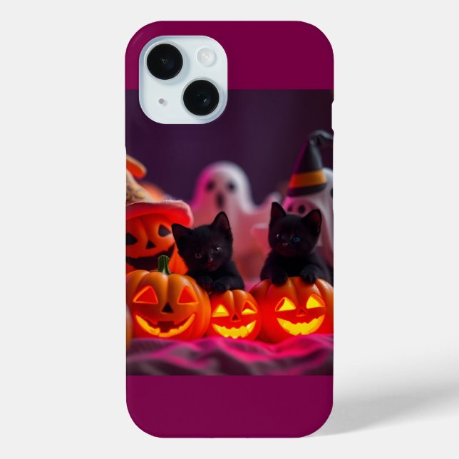Coques Case-Mate iPhone Halloween ultime iPhoneCase - Citrouilles stupides (Verso)