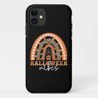 Halloween Vibes Boho Rainbow Automne Éffrayant