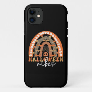 Case-Mate iPhone Case Halloween Vibes Boho Rainbow Automne Éffrayant
