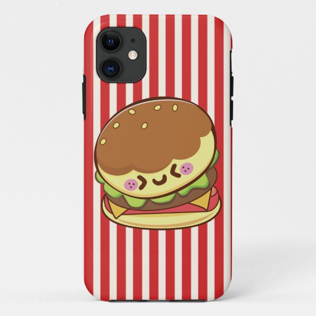 Coques Case-Mate iPhone Hamburger (Dos)