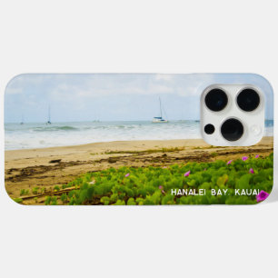 Coque iPhone 15 Pro Max Hanalei Bay, Kauai Hawaii Beach & Bateaux