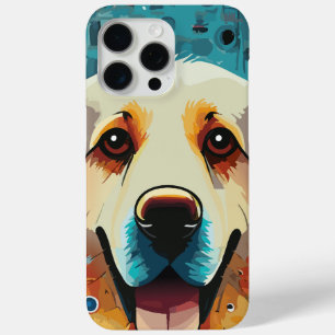 Coque iPhone 15 Pro Max Happy Golden Retriever
