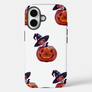 Coques iPhone 16 Happy Halloween - Magie d'Halloween Citrouille