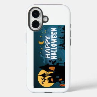 Coques iPhone 16 Happy Helloween