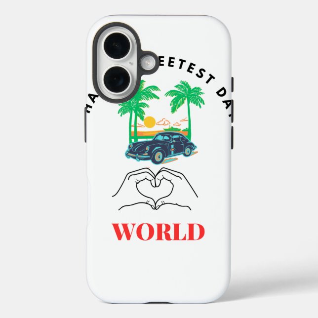 Coques Case-Mate iPhone Happy Sweetest Day Mobile Cover (Verso)