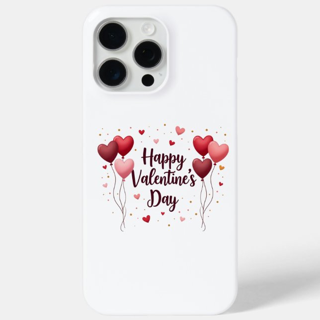 Coques Case-Mate iPhone Happy Valentine’s Day Romantic Phone Case (Verso)