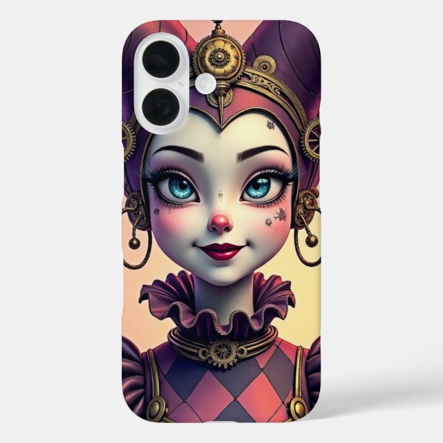 Coques Case-Mate iPhone Harlequin Steampunk (Verso)