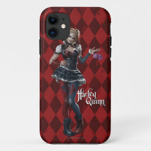 Coque Case-Mate Pour iPhone Harley Quinn Avec Dice Fuzzy