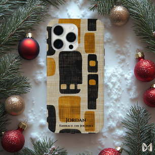 Coque iPhone 15 Pro Max Harmonie Totem Abstraite – Fusion Culturelle Audac