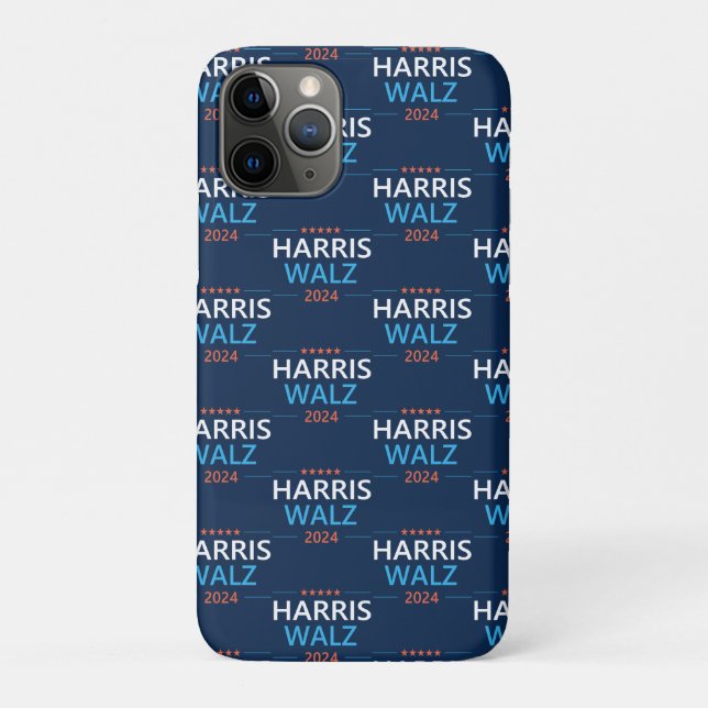 Coques Case-Mate iPhone Harris Walz 2024 pour le président (Dos)
