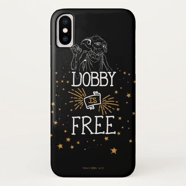 Coques Case-Mate iPhone Harry Potter| Dobby Gratuit (Dos)