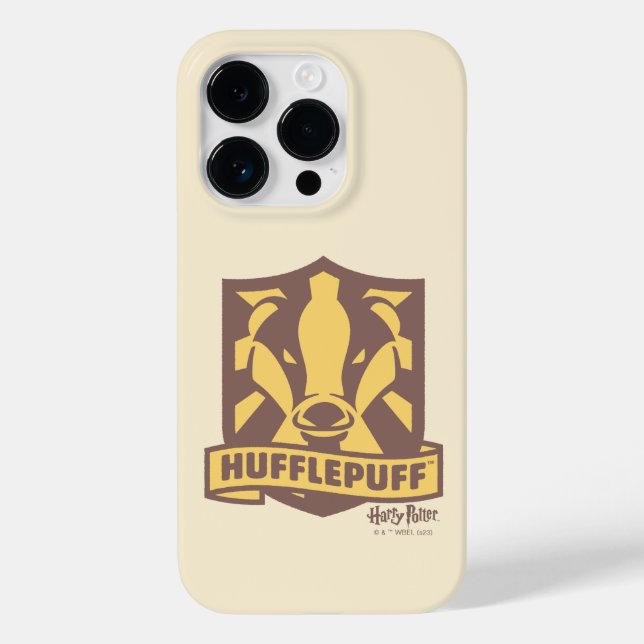 Coques Case-Mate iPhone HARRY POTTER™ | Été Magique HUFFLEPUFF™ Crest (Verso)
