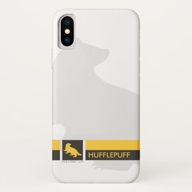 Coques Case-Mate iPhone Harry Potter| Graphique de la Hufflepuff House Pri (Dos)