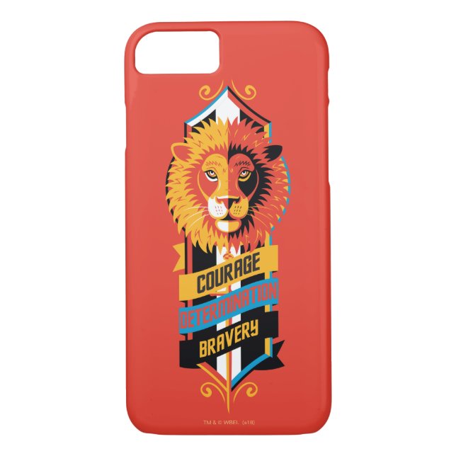 Coques Case-Mate iPhone Harry Potter | GRYFFINDOR™ House Traits Sigil (Dos)