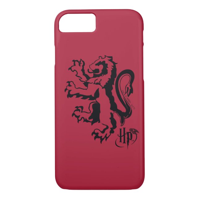 Coques Case-Mate iPhone Harry Potter | Icône Lion Gryffindor (Dos)