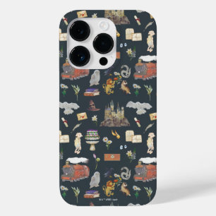Coque Pour iPhone 14 Pro HARRY POTTER™   Motif icônes