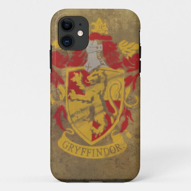 Coques Case-Mate iPhone Harry Potter | Peinture Ravenclaw rustique (Dos)