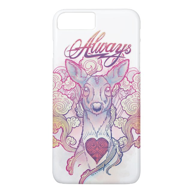 Coques Case-Mate iPhone Harry Potter Spell | "Toujours" Doe Patronus (Dos)