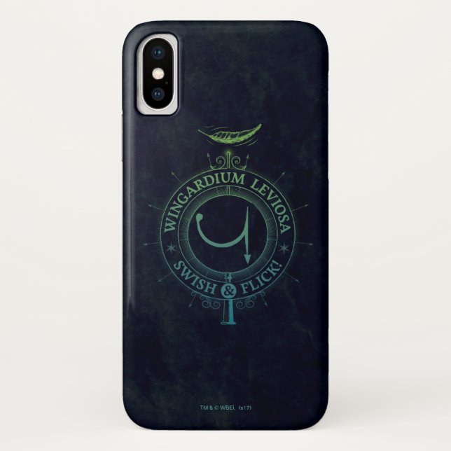 Coques Case-Mate iPhone Harry Potter Spell | Wingardium Leviosa Graphic (Dos)