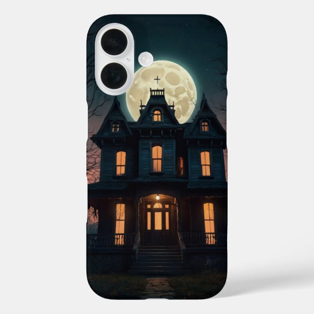 Coques Case-Mate iPhone Haunted House Night Halloween (Verso)