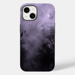 Coque Pour iPhone 14 Haunted Sky Purple Mist iPhone