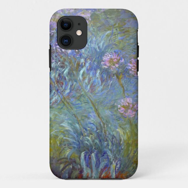 Coques Case-Mate iPhone Haut Agapanthus de recherche Claude Monet (Dos)