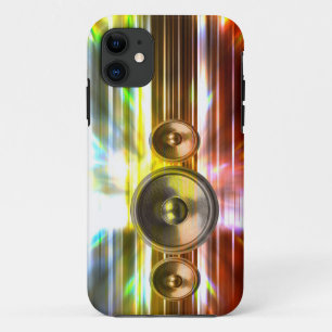 Case-Mate iPhone Case Haut-parleurs de musique et lumières de fête