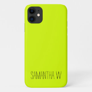 Case-Mate iPhone Case Haute visibilité Jaune néon