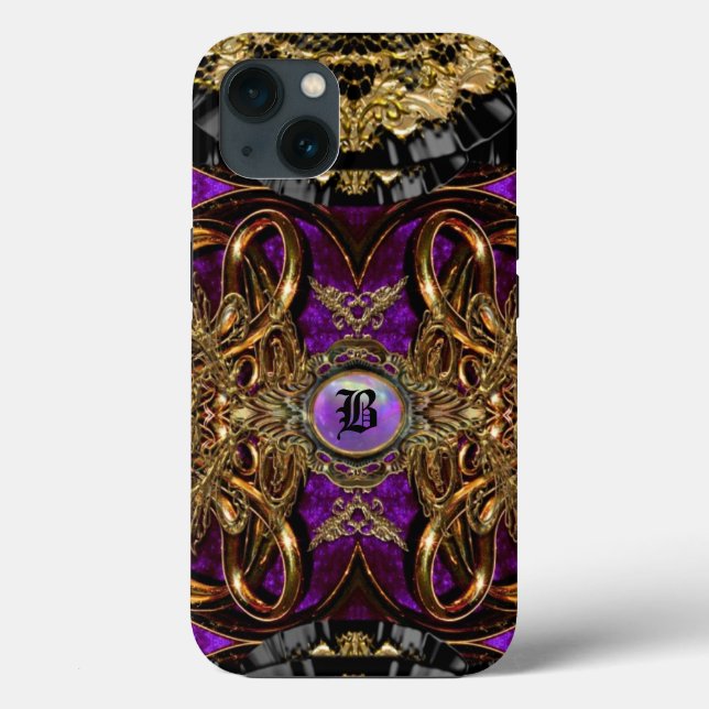 Coques Case-Mate iPhone Hauteleash Hampton Baroque  (Verso)