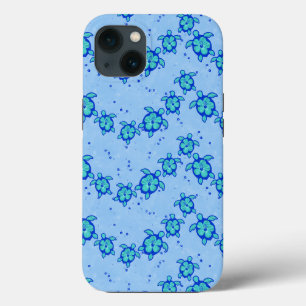 Case-Mate iPhone Case Hawaiian Honu Hibiscus Sea Turtles
