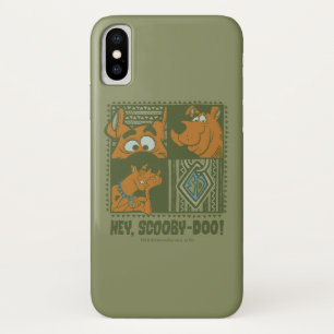 Case-Mate iPhone Case Hé graphique de carré de tribal de Scooby-Doo