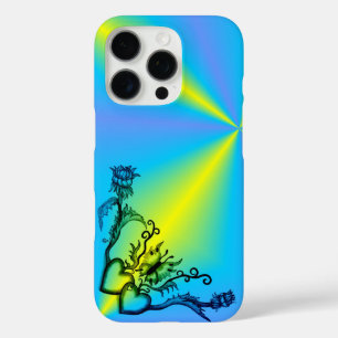 Coques iPhone 16 Pro Heart with Flower and Butterfly