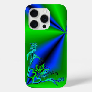 Coque iPhone 15 Pro Heart with Flower and Butterfly