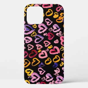Case-Mate iPhone Case Hearts Galore : Aquarelle Motif sans couture