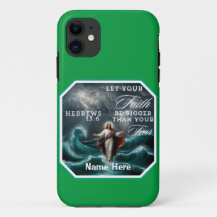 Case-Mate iPhone Case Hébreux 13:6 Foi sur la peur Affirmation personnal