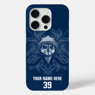 Coque iPhone 15 Pro Helen Hockey Goalie