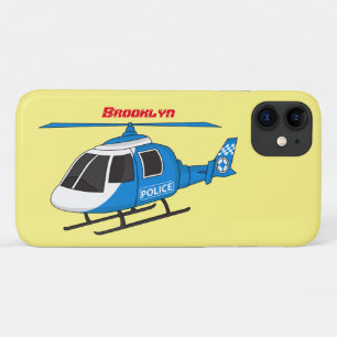 Case-Mate iPhone Case Hélicoptère de la police mignon dessin animé